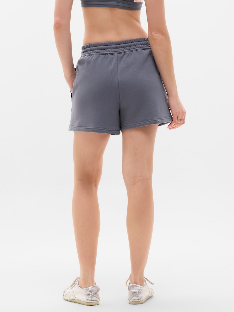 Forever Fleece Mid Rise 4" Short