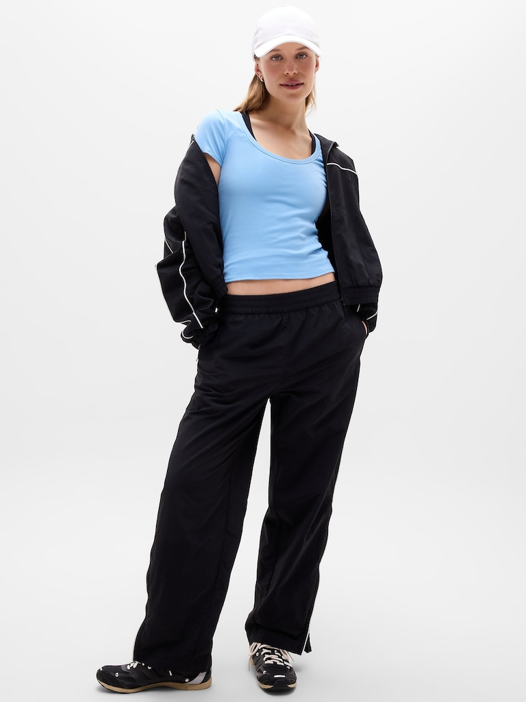 Signature Rib Scoop Tee