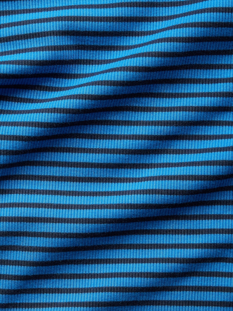 Signature Rib Crop Tee