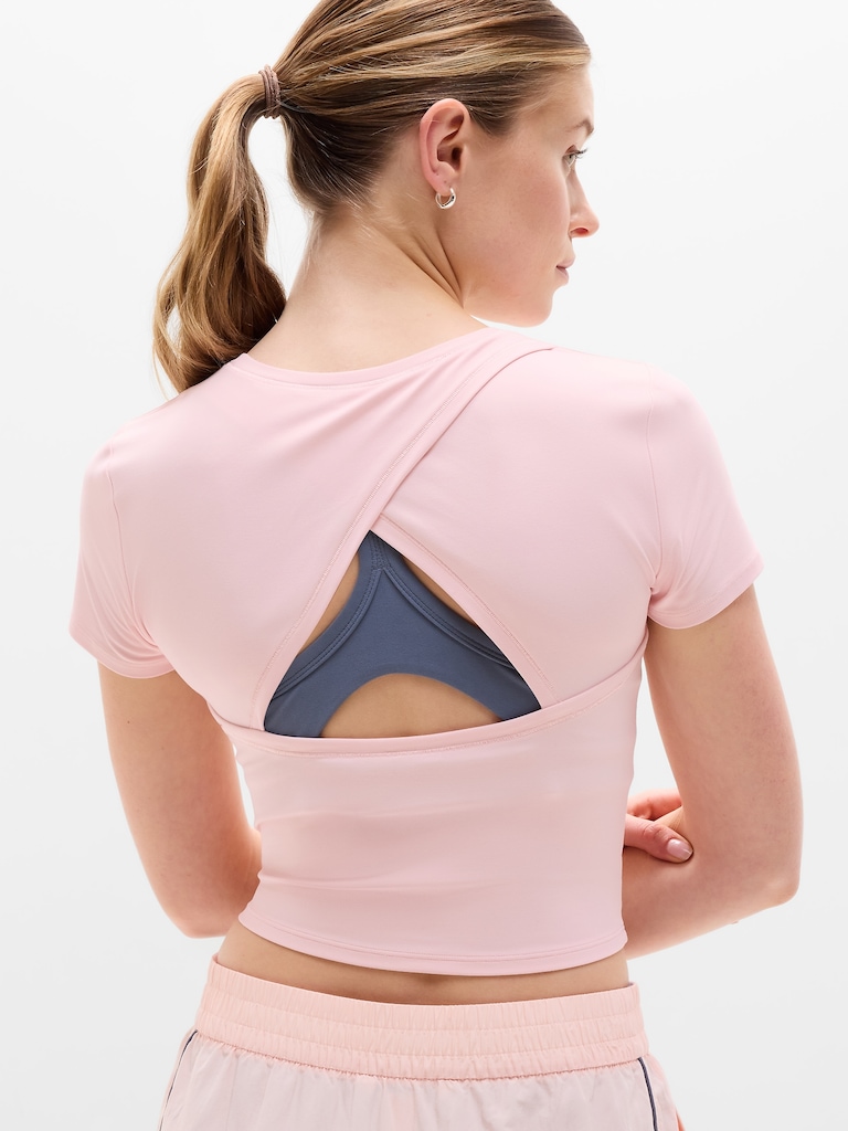 Transcend Open Back Tee