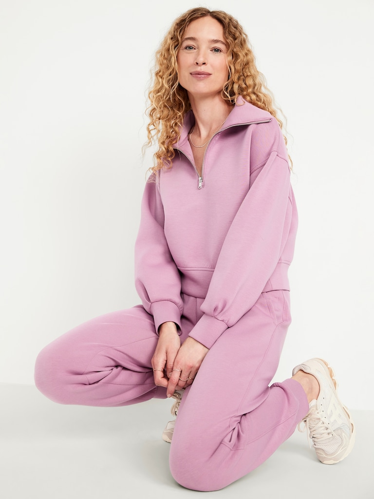 Bounce Fleece Half-Zip Pullover Sweatshirt