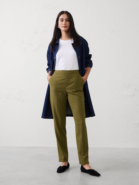 Women's Tapered Fit Pants | Banana Republic Factory