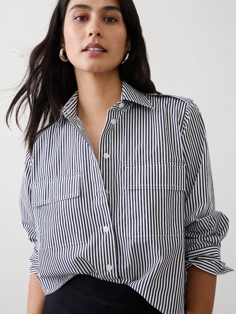 Poplin Utility Shirt