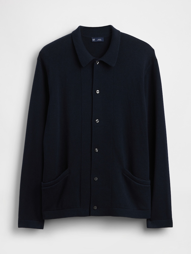 Relaxed Cardigan Sweater