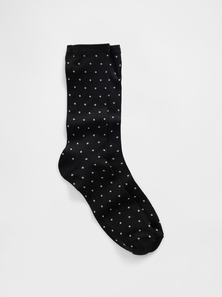 Sheer Crew Socks