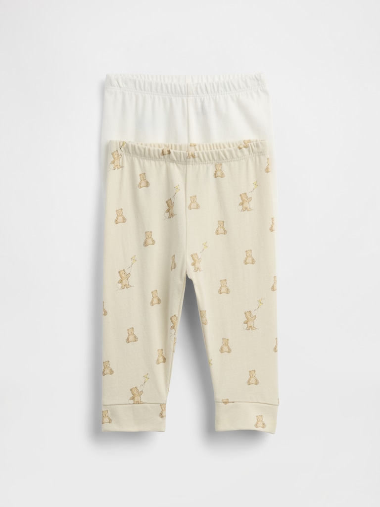 Baby First Favorites Organic Cotton Pull-On Pants (Multi-Pack)