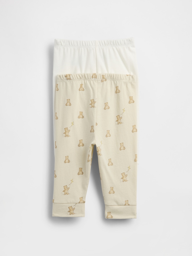 Baby First Favorites Organic Cotton Pull-On Pants (Multi-Pack)