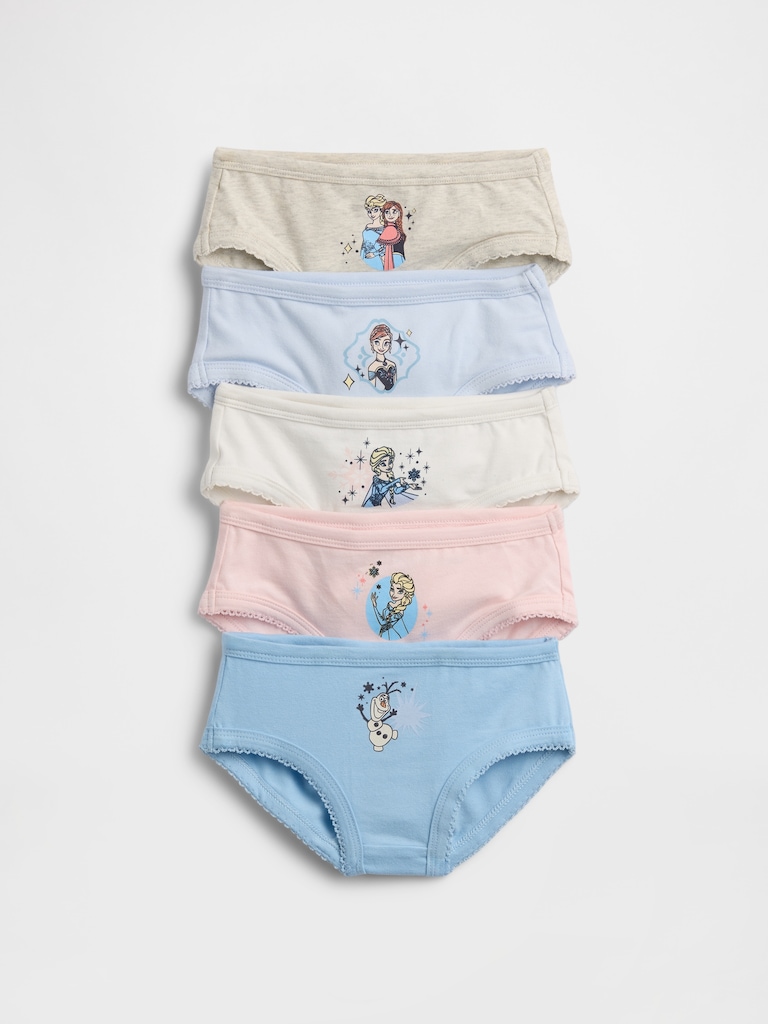 Gap × Disney Toddler Organic Stretch Cotton Briefs (5-Pack)