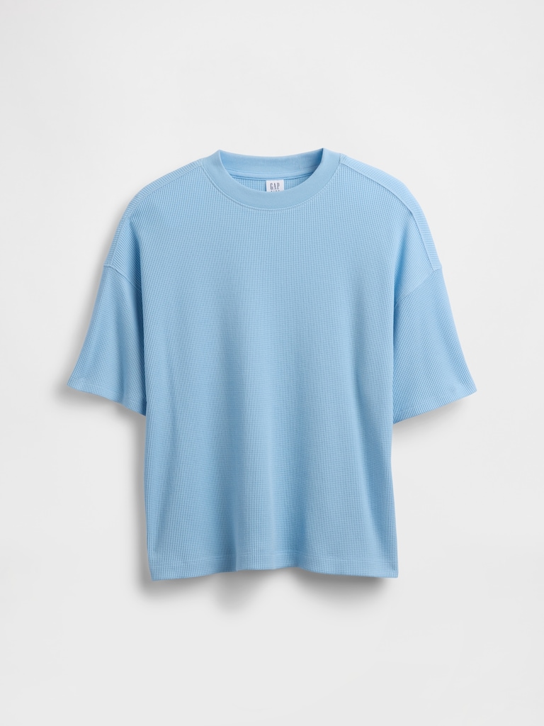 Kids Oversized Waffle T-Shirt