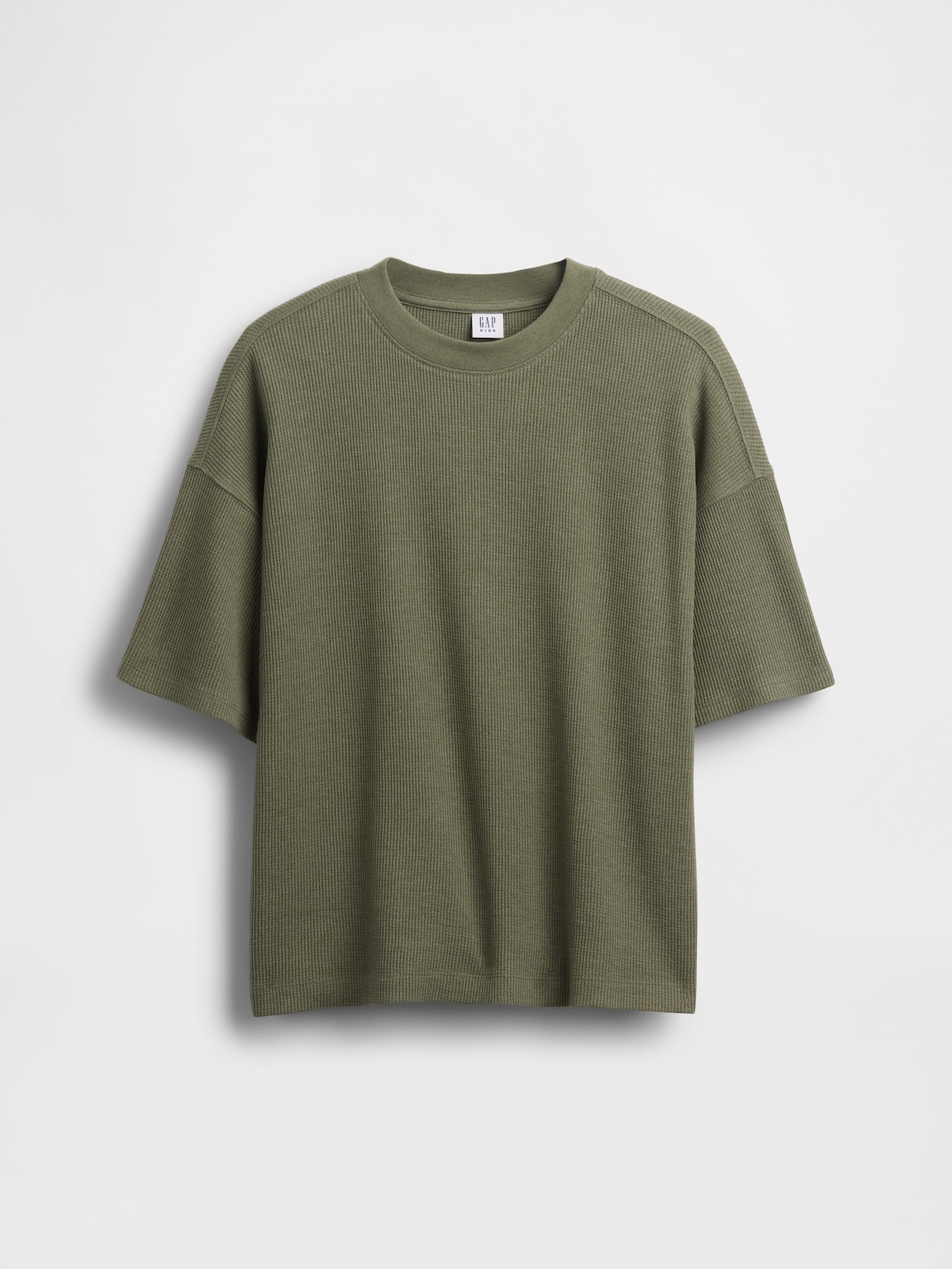 Kids Oversized Waffle T-Shirt