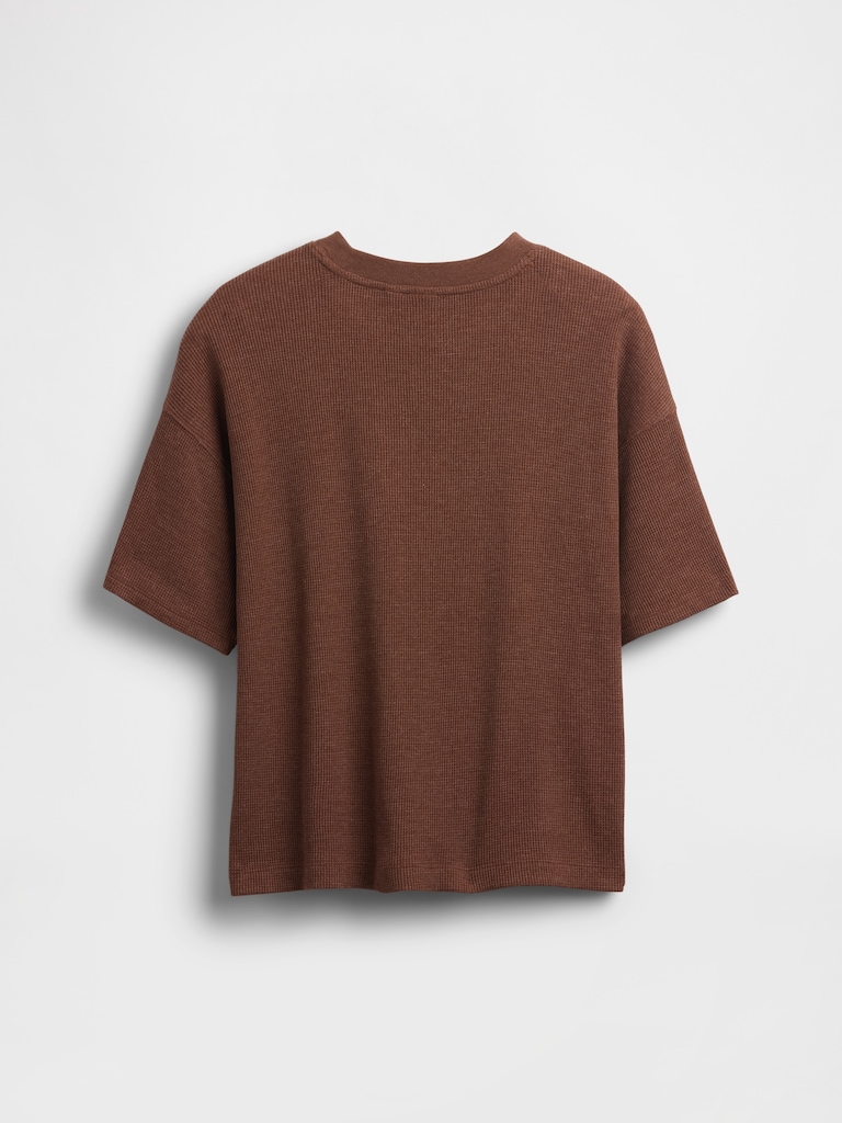 Kids Oversized Waffle T-Shirt