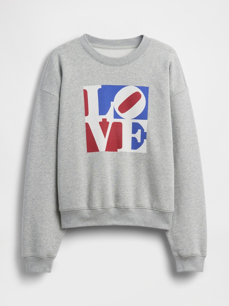 Robert Indiana VintageSoft LOVE Sweatshirt
