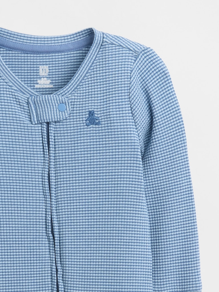 Baby First Favorites TinyRib Footed One-Piece