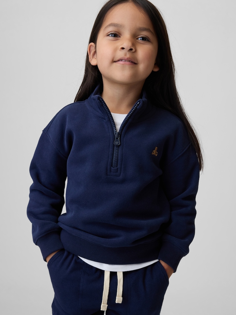 Baby & Toddler VintageSoft Quarter-Zip Pullover