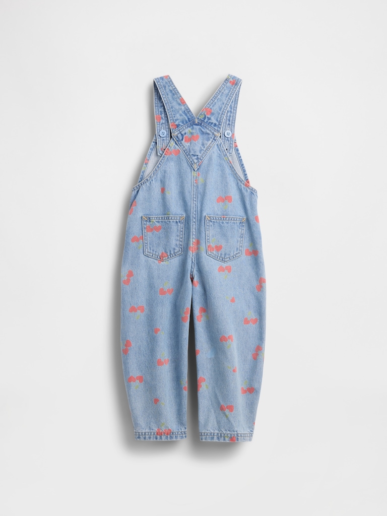 Baby & Toddler Heart Horseshoe Overalls