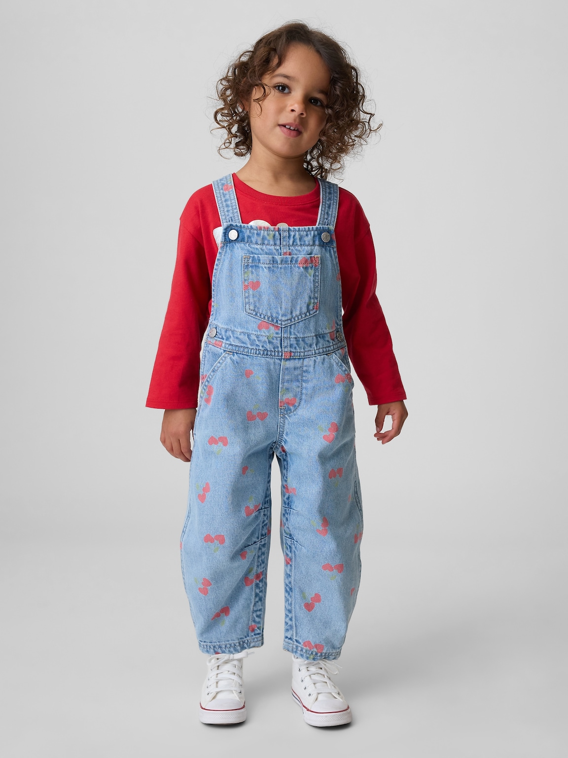 Baby & Toddler Heart Horseshoe Overalls
