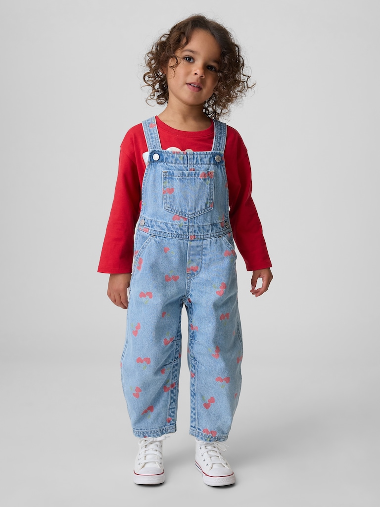 Baby & Toddler Heart Horseshoe Overalls