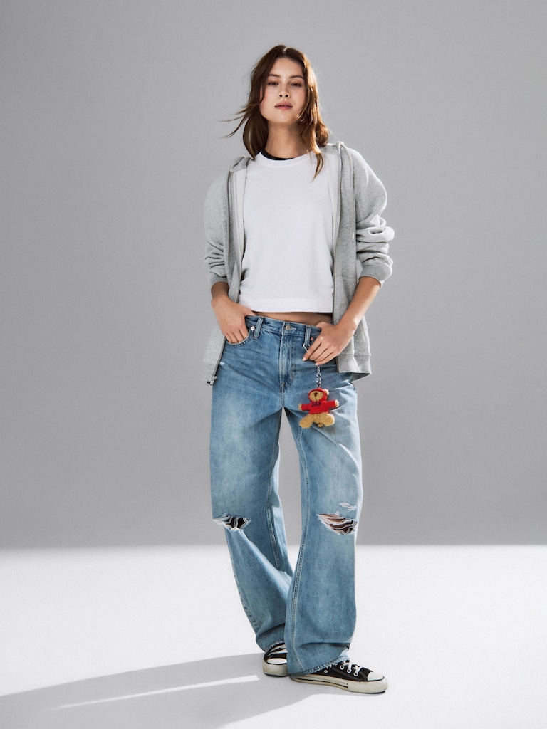 Brannan Bear Hoodie Keychain Charm