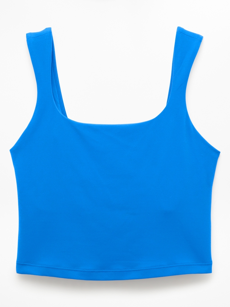 Transcend Square Neck Crop Sports Bra D-DD