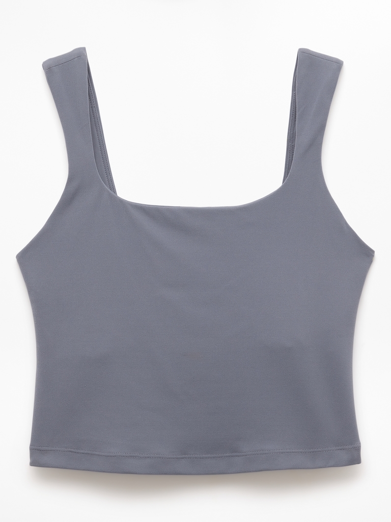 Transcend Square Neck Crop Sports Bra D-DD