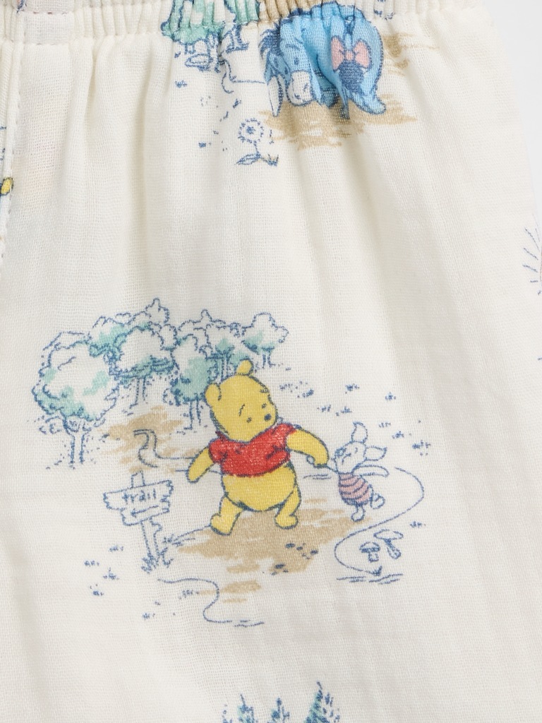 Baby Winnie The Pooh Cotton Gauze Outfit Set