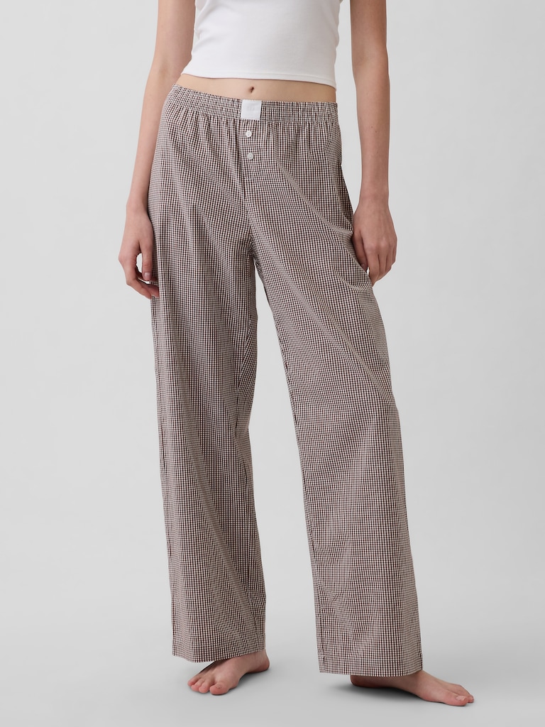 Poplin PJ Pants
