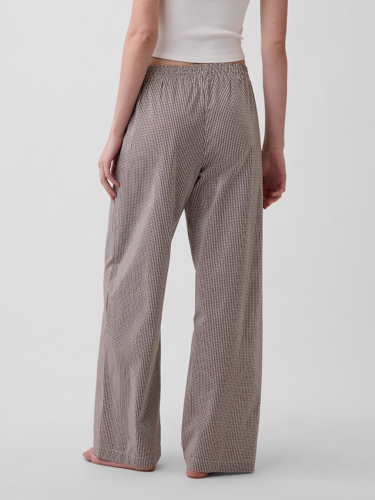 Poplin PJ Pants