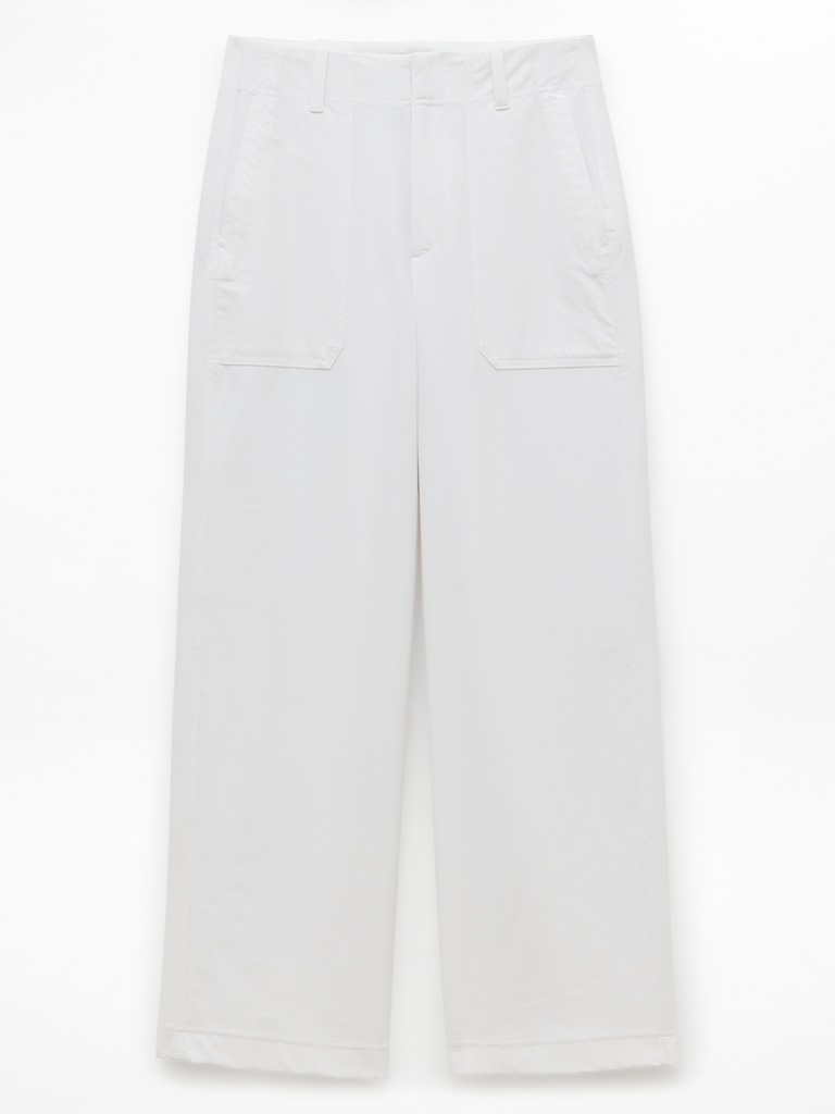 Skyline Mid Rise Wide Leg Pant