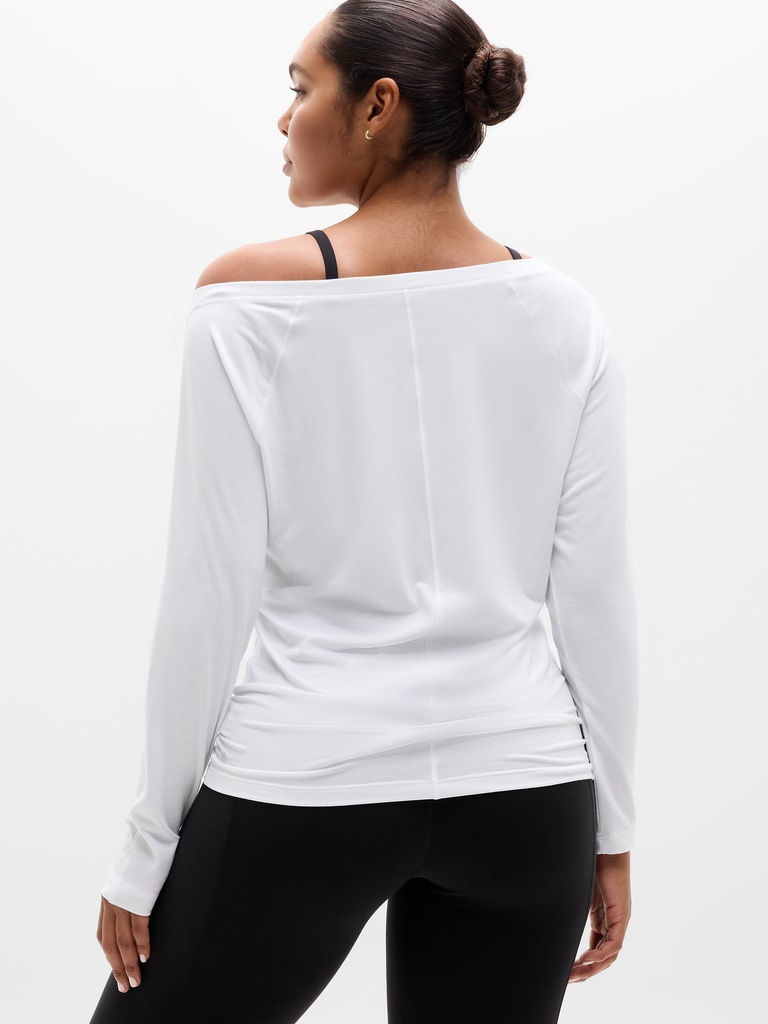 Move With Ease Off The Shoulder Top