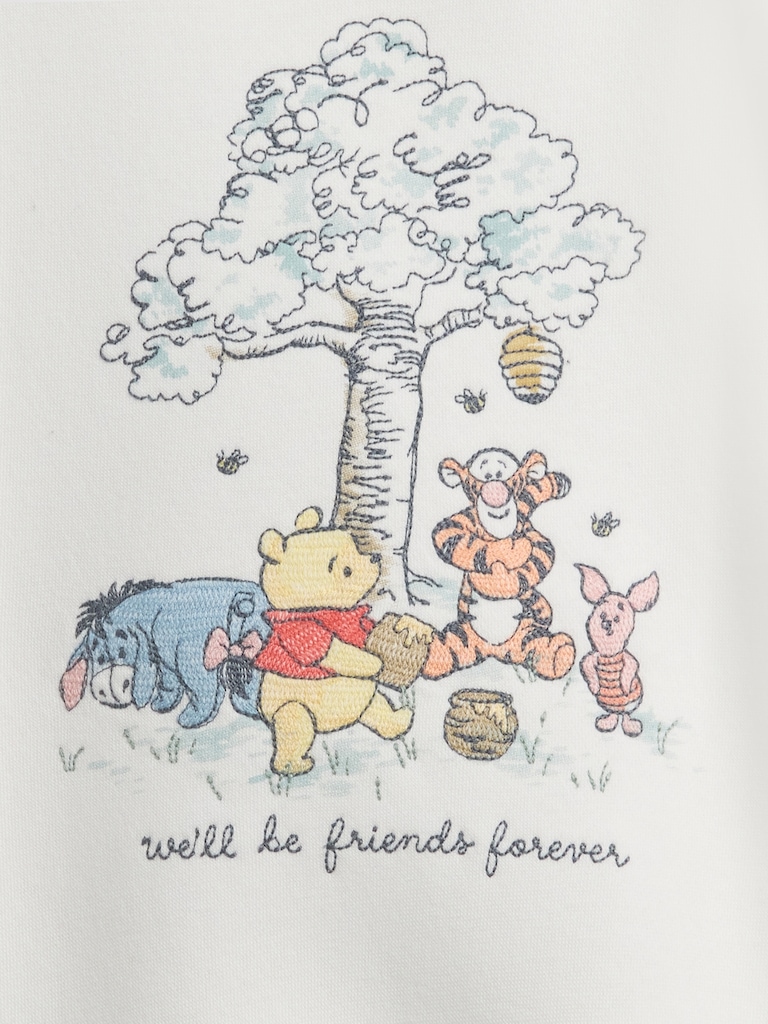 Baby Winnie The Pooh VintageSoft Shorty One-Piece