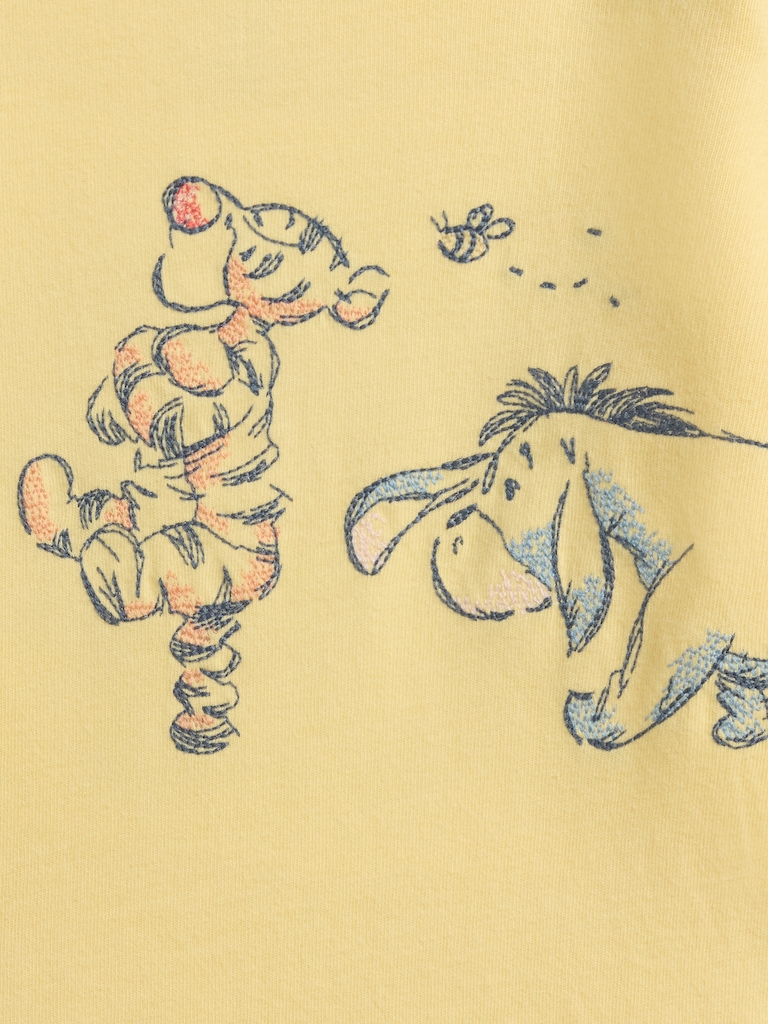 Baby Winnie The Pooh Organic Cotton Bodysuit