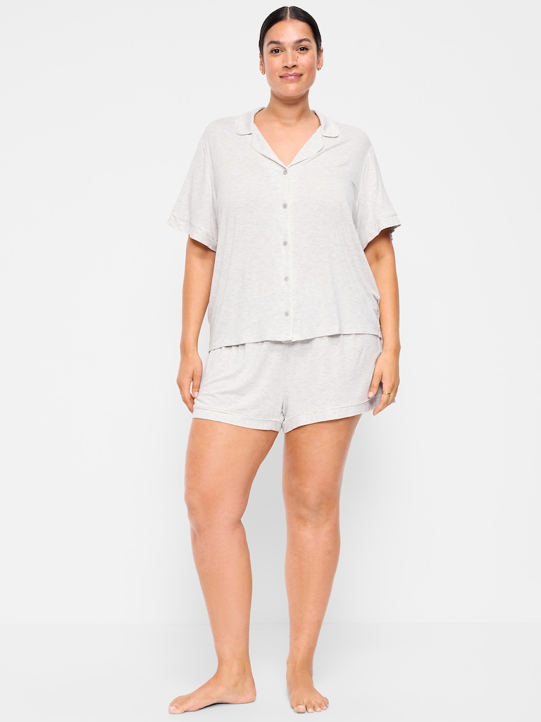 Sunday Sleep Knit Jersey Short Set