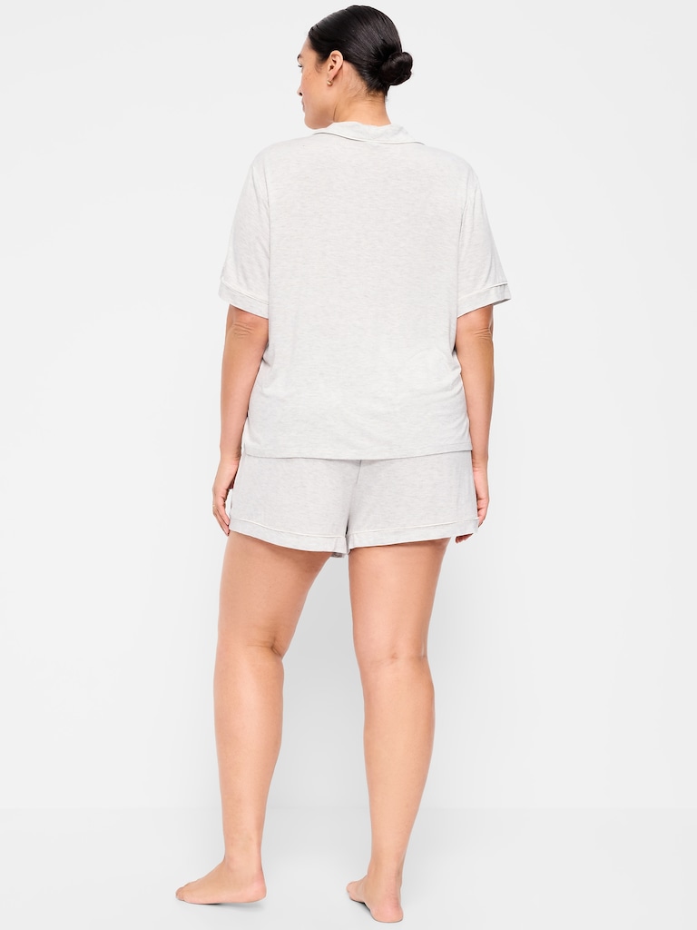 Sunday Sleep Knit Jersey Short Set