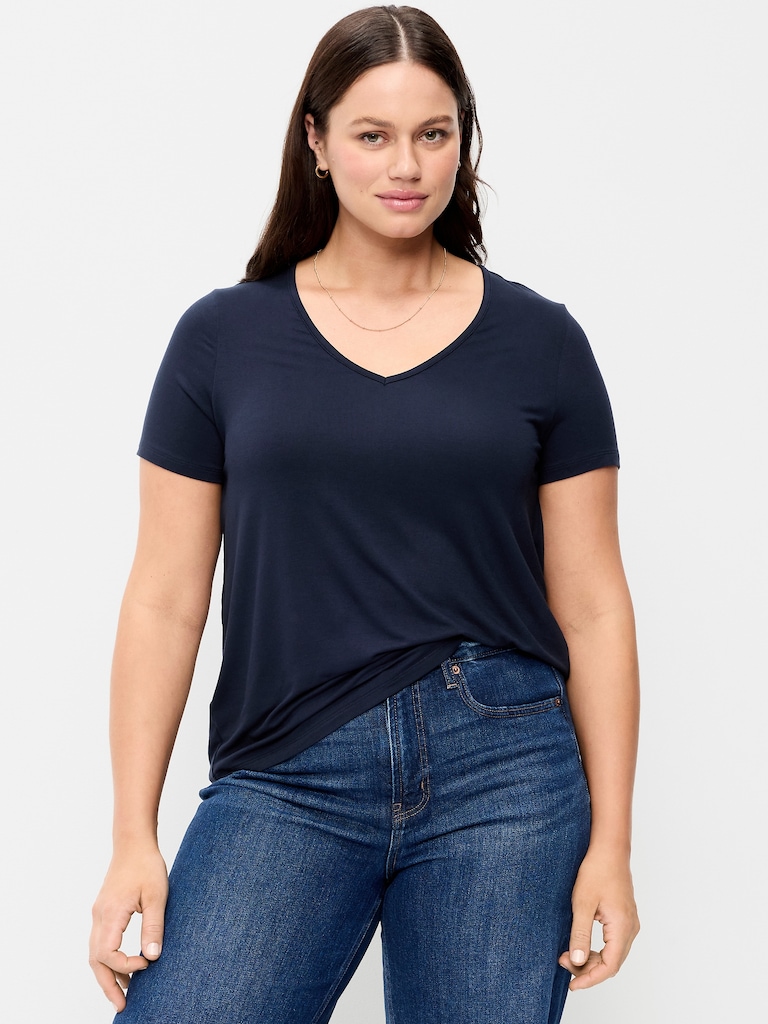 Luxe V-Neck T-Shirt