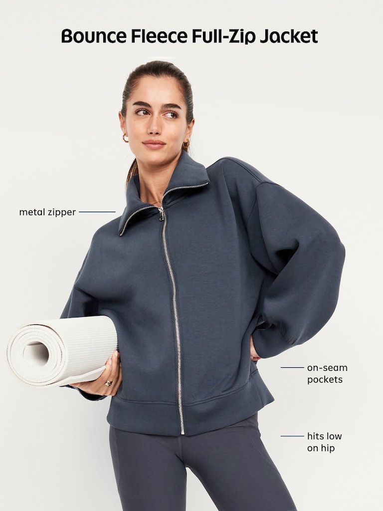 Bounce Fleece Full-Zip Jacket