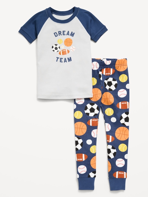 Snug Snug-Fit Graphic Pajama Set for Toddler & Baby on clearance at Old Navy — 41% off