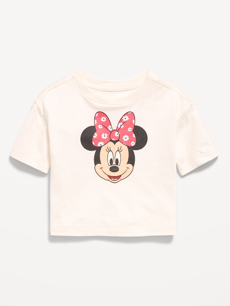 Disney© Minnie Mouse Oversized Graphic T-Shirt for Toddler Girls