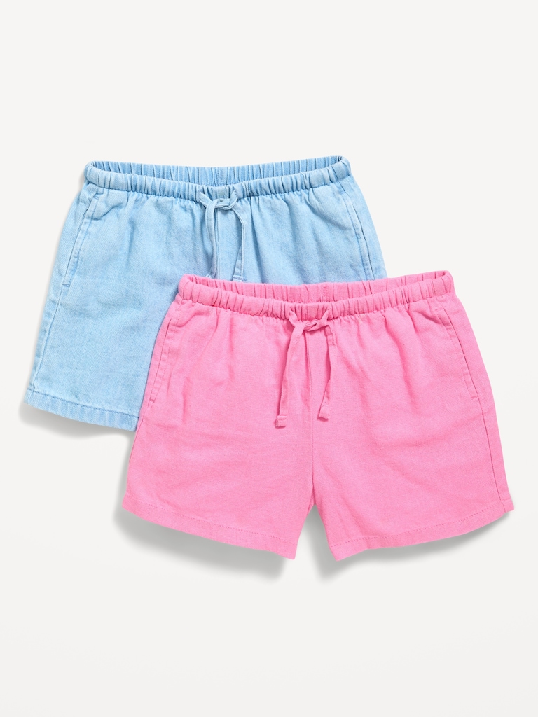 Shorts 2-Pack for Toddler Girls