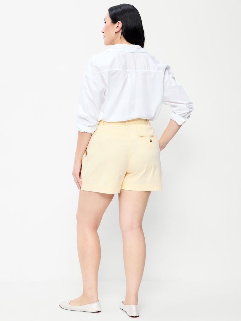 High-Waisted OGC Chino Shorts -- 6-inch inseam
