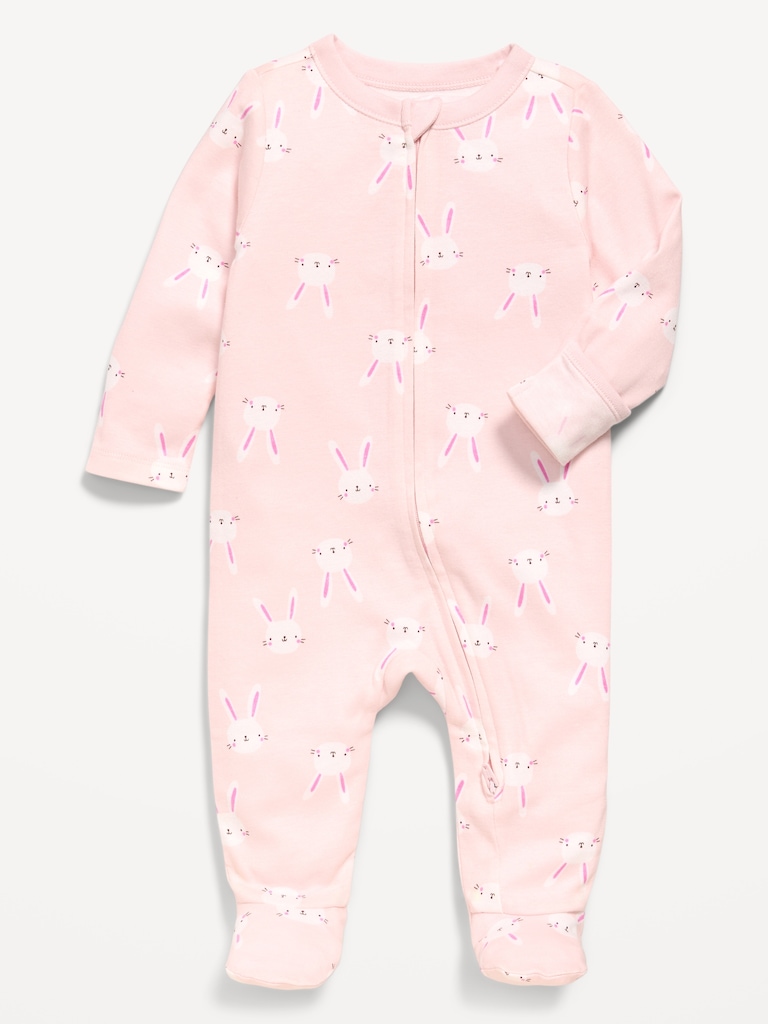 2-Way-Zip Sleep & Play Footed One-Piece for Baby