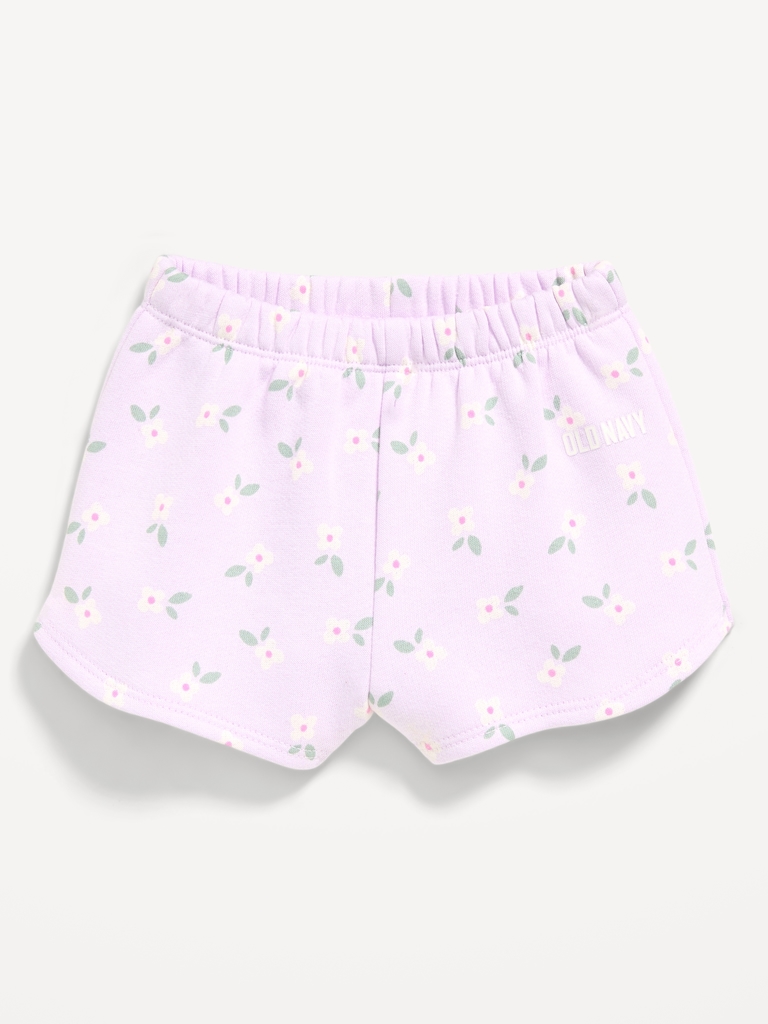 Logo-Graphic Dolphin-Hem Shorts for Baby