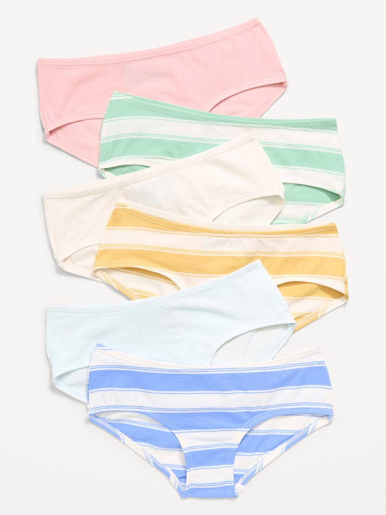 Hipster Underwear 6-Pack for Girls