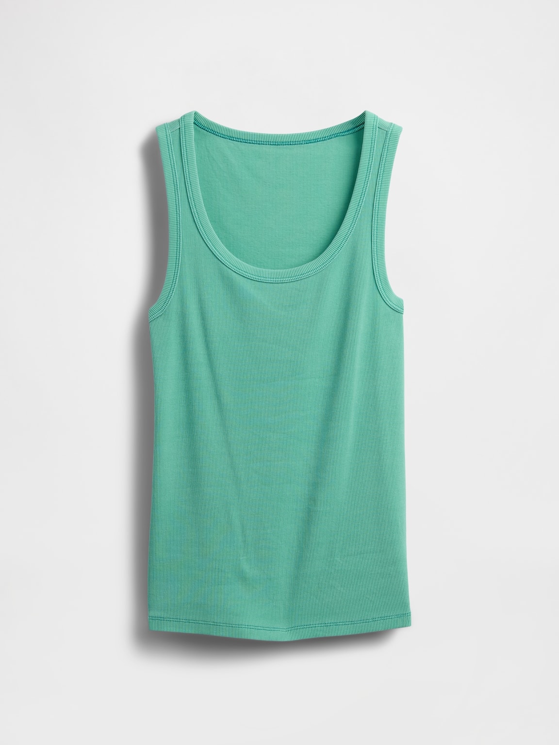 Rib Scoop Tank Top