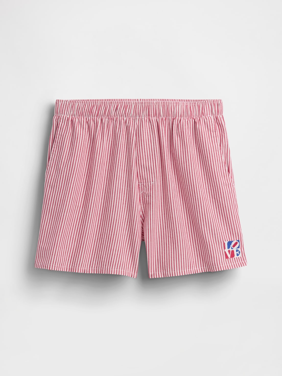 Robert Indiana LOVE Poplin PJ Boxer Shorts