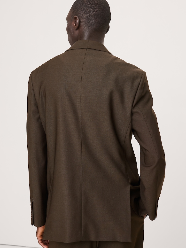 Relaxed Italian Barathea Tuxedo Jacket