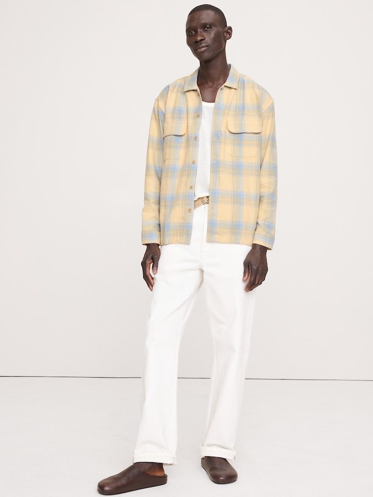 Relaxed-Fit Washed Cotton Resort Shirt