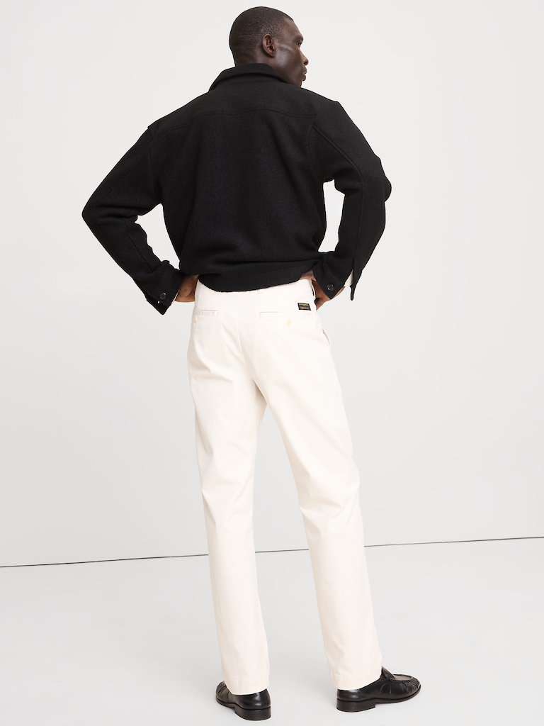 Straight Lived-In Chino