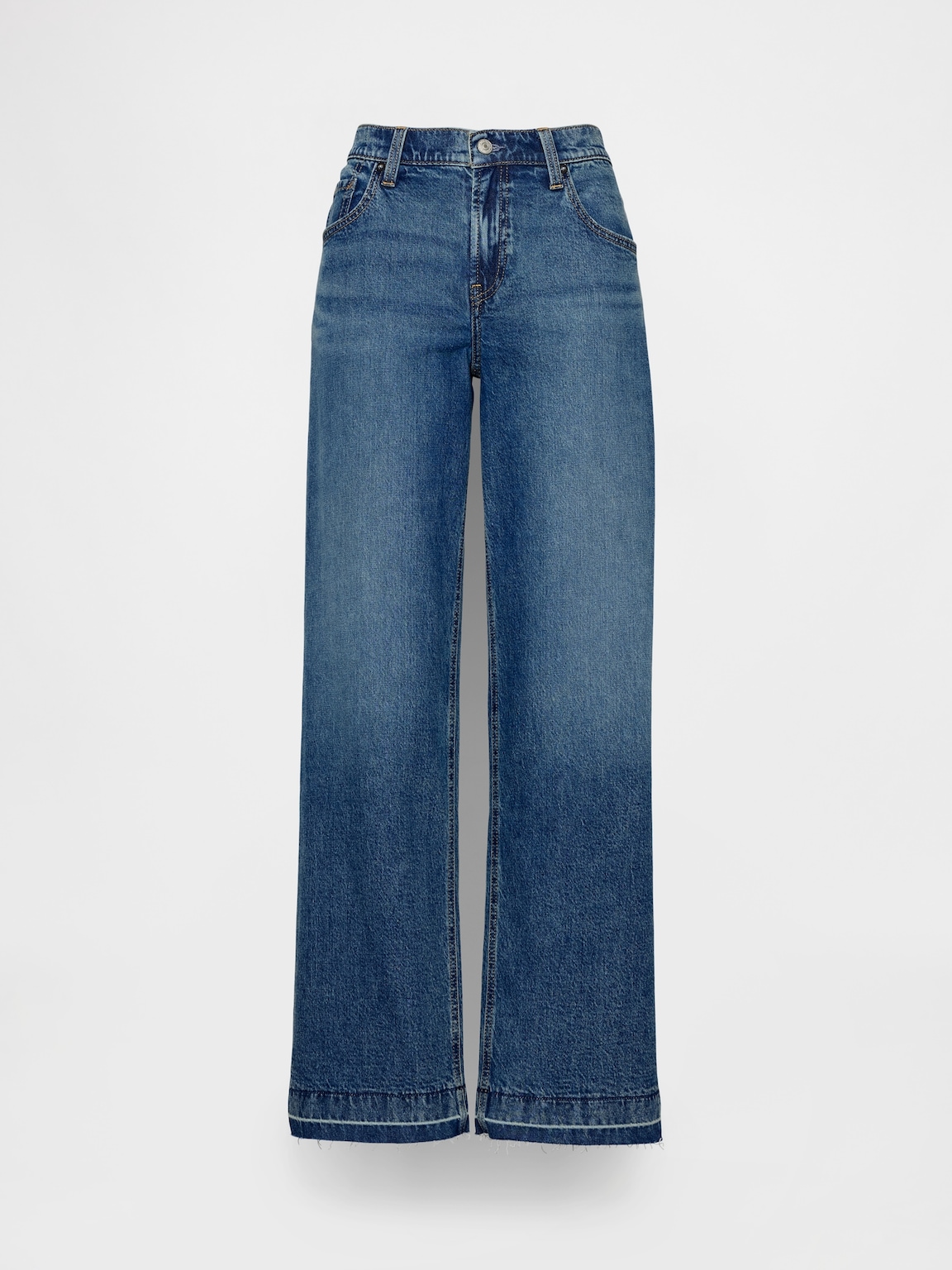 Low Rise '90s Loose Jeans