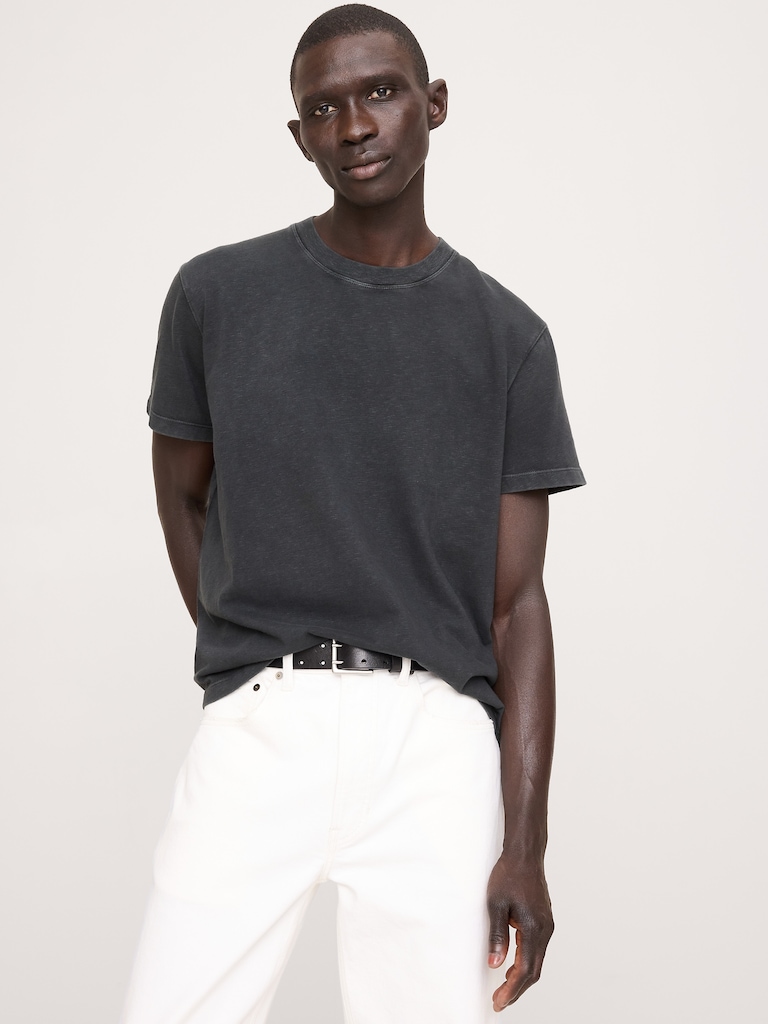 Heritage Cotton Slub Crew-Neck T-Shirt