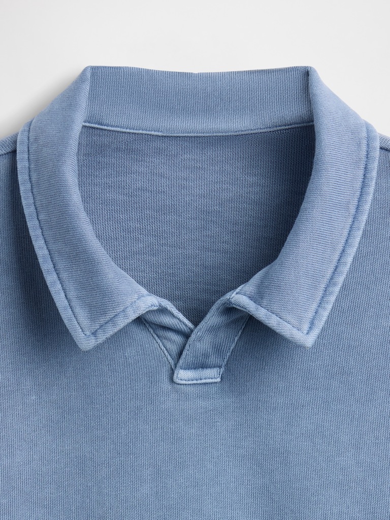 Kids Relaxed Washed Polo Shirt